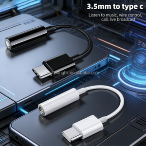Adaptador de Audio de 3.5mm a Tipo-C, Cable de Cobre Puro, Convertidor de Auriculares para Teléfonos, Laptops y Tablets - Product Image 3