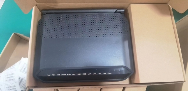 100% original XPON ONU HG6143D 4GE ports 1VOIP 2.4G 5G WIFI GPON ONT
