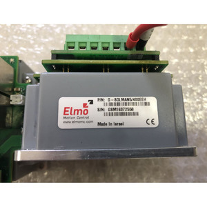 ELMO G-SOLMAN5/400EEH ตัวควบคุมการเคลื่อนที่ มอเตอร์ AC โครงสร้างพลาสติกและอะลูมิเนียม อุปกรณ์อุตสาหกรรม รับประกัน 3 เดือน - Product Image 3