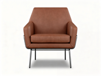 Chaise longue de patio 28,5" L x 28" P x 33" H, mobilier haut de gamme pour hôtels, chaise pour projets hôteliers de premier plan