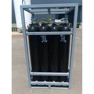 Chariot de stockage de bouteilles de gaz d'oxygène et d'azote de laboratoire 40L pour chariots à main, 4 à 6 ensembles pour bouteilles d'oxygène et d'azote - Product Image 5