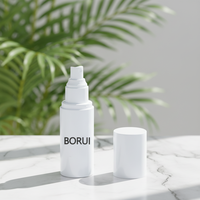 Bouteille à pompe pour lotion en PET réutilisable et écologique Borui, 30 ml-250 ml, pour crème cosmétique, soin de la peau, sérum, masque facial, emballage personnalisé
