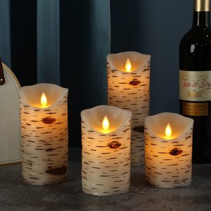 Bougies <span class=keywords><strong>LED</strong></span> en cire véritable avec télécommande et minuterie, bougies votives et piliers en plastique pour la décoration intérieure, pour Halloween, Noël, Diwali, anniversaires et autres occasions - Product Image 5