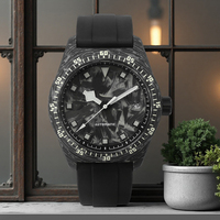Reloj Mecánico Automático de Fibra de Carbono para Hombre, Reloj de Pulsera de Lujo con Correa de Silicona y Logotipo Personalizado, Fabricante OEM ODM