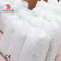 Ligne de production de rembourrage de coussins personnalisée Sojet Industrial pour la mousse à mémoire de forme et le mélange de fibres multiples