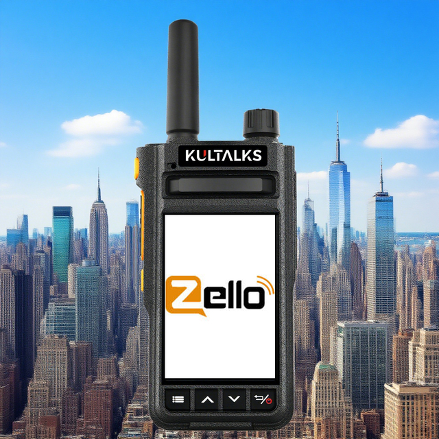 KULTALKS KP-930  Zello PTT Walkie Talkie Android 8.1  App 200Km 4G GPS Tracker 200 Km Network New Radio J2519