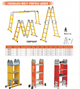 En 131 tiêu chuẩn đa mục đích mở rộng thang nhà máy bán buôn gấp 7 trong <span class=keywords><strong>1</strong></span> bước nhiệm vụ nặng nề kết hợp thang sợi thủy tinh - Product Image 2