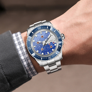 Reloj de Acero Fino para Hombre, Automático, Luminoso, Mecánico - Product Image 6