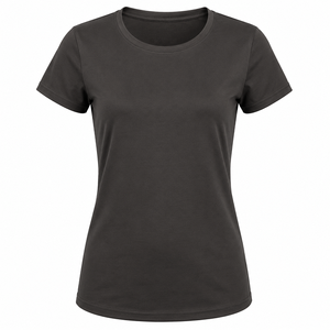 Camiseta Básica de Cuello Redondo para Mujer, Fabricante Personalizado, Tela Suave para Uso Casual, Universidad, Oficina y Comodidad Diaria - Product Image 5