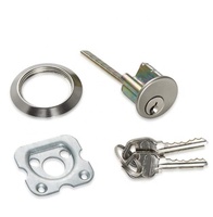 Ensemble de serrures de porte et poignées de porte modernes antivol durables en laiton antique avec verrouillage automatique, loquet de nuit et boutons de porte, finition or et argent pour la maison