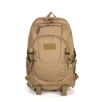 Sac à dos à fermeture éclair en tissu Oxford crypté 600D Sac à dos tactique Camouflage d'entraînement en plein air étanche et étanche à l'humidité