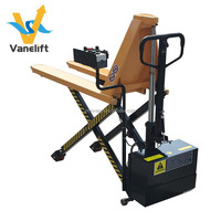 VANELIFT Transpalette électrique à grande levée pour le maintien de la hauteur du chariot élévateur Transpalette à ciseaux avec capteur pour entreprise de meubles
