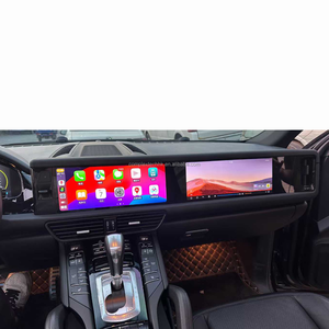 12.3 inch Màn hình Kép <span class=keywords><strong>Android</strong></span> đài phát thanh xe đa phương tiện Máy nghe nhạc tự động Carplay màn hình cho Porsche Cayenne 2010-2017 LHD - Product Image 1