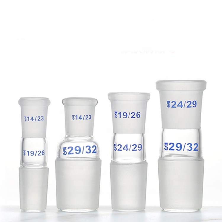 Стеклянный прямой Соединительный адаптер Tiandi Labs с 19/26 до 24/29 соединений