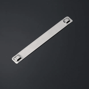 Plaque d'identification en acier inoxydable SS316 100mm x 12mm pour marquage laser, contrôle acide, pour attache de câble ANBIBEI <span class=keywords><strong>ADIM</strong></span> -80~+500 - Product Image 5