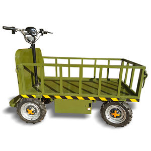 Chariot électrique à 4 roues, plateforme écologique, stock local - Product Image 1