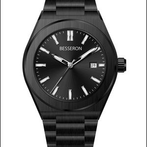 Green Classic Business Men's <b>Watch</b> Custom Stainless Steel Chronograph Luminous High Quality 5BAR Waterproof Quartz <b>Watch</b> Box - Product Image 6