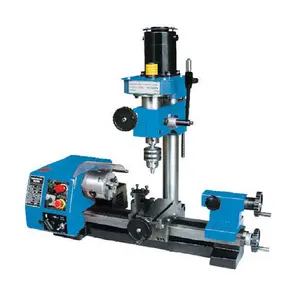 Sieg Xuất Xứ M1 Micro Tiện Phay Máy SP2301 Mini Lathe Mill Khoan Combo