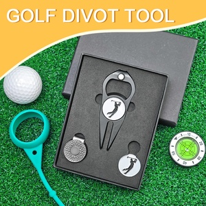 Venta al por mayor de accesorios de golf biodegradables y divertidos para torneos: clip para gorra, herramienta para divots personalizada y marcadores de pelota de golf magnéticos - Product Image 4