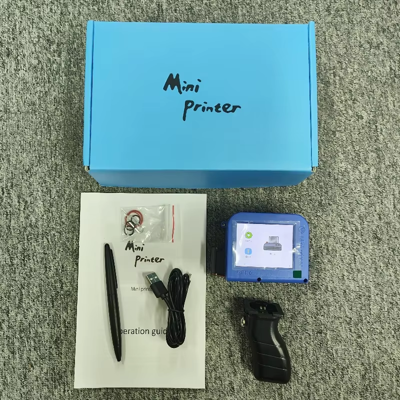 Mini Handheld Inkjet Printer 50.8mm Large Font Coding Machine Single ...
