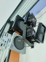 Échangeur de chaleur à microcanaux en aluminium (MCHX) comme condenseur évaporateur dans une pompe à chaleur double source fonctionnant avec du R32 respectueux de l'environnement