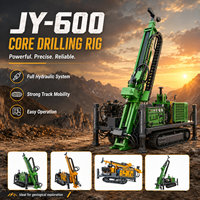 Vente directe usine – Foreuse carottière diesel sur chenilles de 600 m, système entièrement hydraulique, pour utilisation sur minerai, garantie 1 an