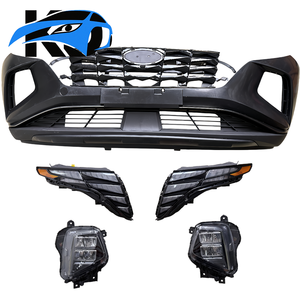 Nuevo Conjunto de Parachoques Delantero para Auto, Versión China-EE. UU., Parachoques Inferior Original con Rejilla Cromada para Hyundai <span class=keywords><strong>Tucson</strong></span> 2021-<span class=keywords><strong>2023</strong></span> - Product Image 1