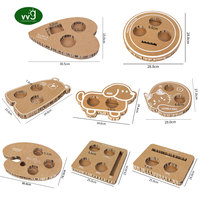 Support à gobelets en carton alvéolé personnalisé VVG, écologique, pour café, thé à bulles, café, bar à jus, vente en gros