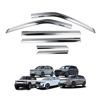 Parasol/Deflector de Lluvia para Ventanilla de Coche, Accesorios Exteriores para Vehículos, Compatible con Jaecoo 5 EV 2025-