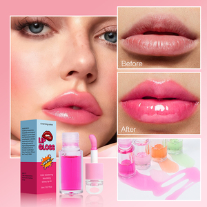 Aceite Labial Personalizado OEM ODM, Fórmula Ligera, No Pegajosa e Hidratante para Labios Voluminosos con Aumento Instantáneo de Humectación - Product Image 1