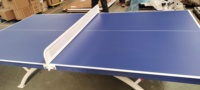Table de tennis de table extérieure SMC 50MM, structure en forme d'arc-en-ciel, directement de l'usine
