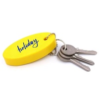 Porte-clés flottants ovales en mousse EVA personnalisés avec logo pour la navigation de plaisance, la pêche et la voile – Porte-clés et mousquetons promotionnels en gros