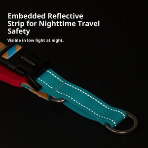 Hidream Buntes Hundehalsband & Leine für Golden Retriever Kleine/Mittelgroße/Große Hunde Halbes P-Halsband Modell HD001001 Hergestellt in China - Product Image 3