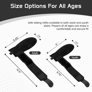 Tùy Chỉnh Thiết Kế Nhà Máy Cung Cấp Ice Cream Phong Cách Bóng Chày Trượt Găng Tay Bảo Vệ Tay Màu Hồng Màu Đỏ Trượt Mitt - Product Image 4