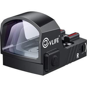Stock en EE. UU. Solo para el mercado estadounidense: CVLIFE Motion Awake, Punto Verde, Punto Rojo, Adaptador de Base de 21 mm, Reflex Abierto, 50K Horas, Accesorios - Product Image 1