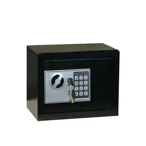 Gift Digital Fireproof Safe Deposit Locker Mini Steel Metal Electronic Digital Lock Office Furniture Modern Small Cabinet 3 KG