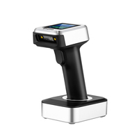 Escáner de Código de Barras 1D Inalámbrico Bluetooth 2.4G con Cable USB 3 en 1, Sensor COMS CCD Eyoyo EY-1900CP, con Pantalla Integrada