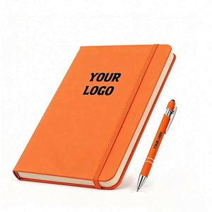 Fast Shipping Custom New Design <b>A5</b> A6 Pu Leather Notebook With Logo - Product Image 1
