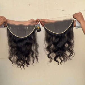 6x6 HD dentelle fermeture frontale perruques cheveux humains bruts pré-plumés 13x6 cheveux de vague de corps, temple brut cheveux humains pour les femmes noires - Product Image 2