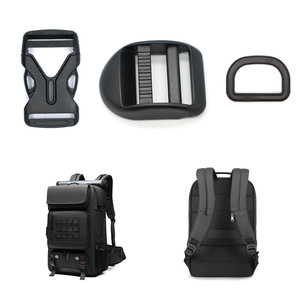 Hebilla de Plástico para Mochila, Cuatro Posiciones, 26mm, Antideslizante, para Accesorios de Bolsas de Exterior - Product Image 2