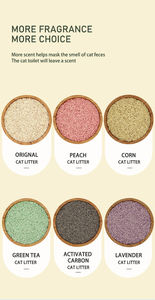 Litière pour chat jetable biodégradable de tofu écologique de 1.5mm - Product Image 6