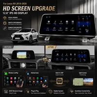 Sistema de Navegación Android Estéreo HD de Doble Sistema RoadNavi para Lexus RX 2016-2020, Reproductor Multimedia de Video, Carplay Inalámbrico, GPS