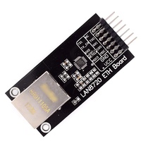 Modulo di Rete LAN8720 Ricetrasmettitore Ethernet PHY con Server Web Integrato Interfaccia RMII Regolatore MDIX Scheda di Sviluppo I/O