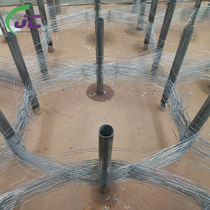 מכירה ישירה 10 מ 'x 10m x 1.4 מ' x 'הראות נמוכה טנק המכשול נטו רשת תיל פלדה incluous mzp גידור מחסום נטו - Product Image 3