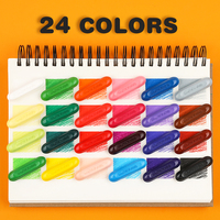 MOBEE P021B6 – Lot de 12 crayons de couleur de haute qualité pour enfants, idéal pour le dessin et la peinture