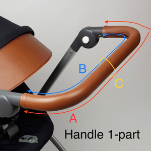 YY venta al por mayor de lujo cubierta de la manija del cochecito de bebé paisaje alto 3 en 1 cubierta de la <span class=keywords><strong>barra</strong></span> del vientre del cochecito de bebé al aire libre - Product Image 1