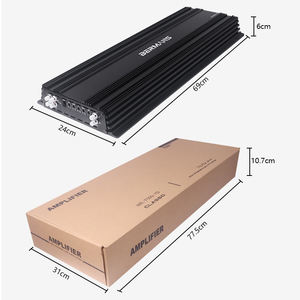 Amplificador de coche Clase <span class=keywords><strong>D</strong></span> de alta potencia de 7000 vatios, altavoz Subwoofer mono, diseño coreano, excelente rendimiento de disipación de calor - Product Image 5