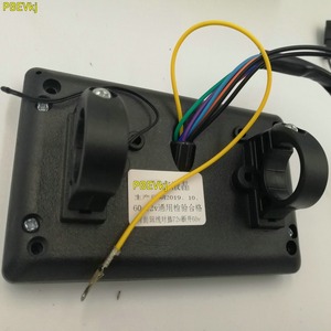 LCD-Anzeige 36 v48v60v72v84v96v Geschwindigkeit/Batterie Anzeige Blinker Voltmeter Für Blei-Säure-Batterie des Rollers - Product Image 4