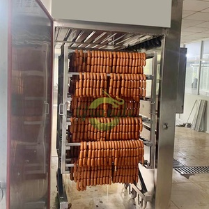 Affumicatore Elettrico Professionale per Carne, Salsicce e Pesce, Capacità 500KG, Attrezzatura per Affumicatura a Caldo - Product Image 6