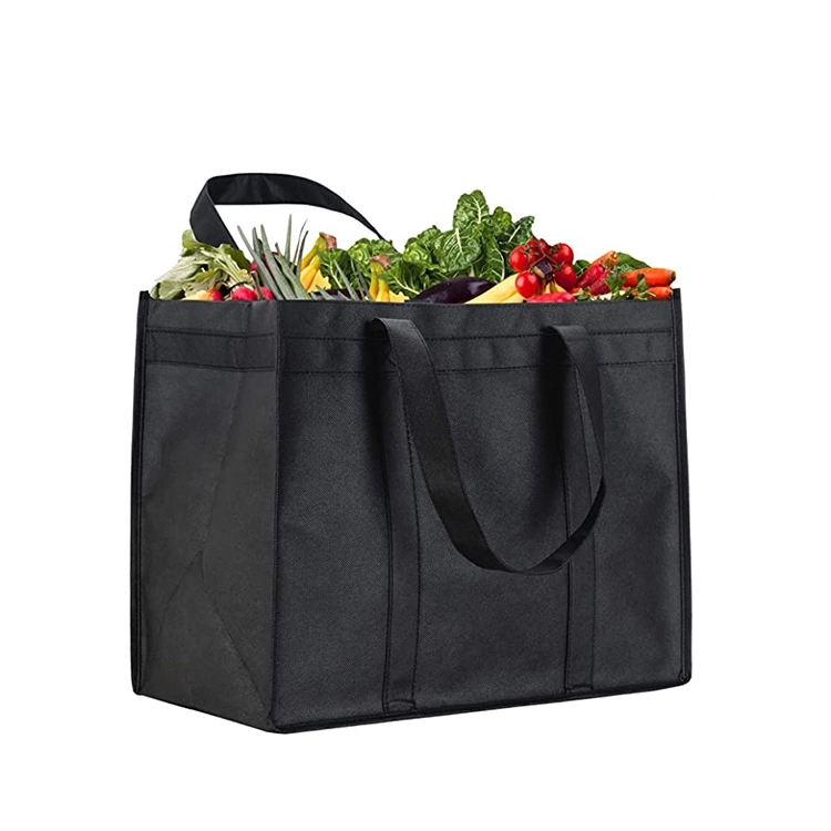 Cheapest excellent cheap grocery vegetables packaging custom print non woven tote bags
